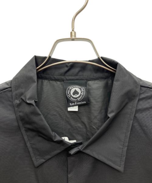 THRASHER（スラッシャー）THRASHER (スラッシャー) INDEPENDENT (インディペンデント) コーチジャケット ブラック サイズ:M 未使用品の古着・服飾アイテム