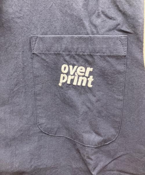 overprint（オーバープリント）overprint (オーバープリント) 半袖シャツ ネイビー サイズ:M 未使用品の古着・服飾アイテム