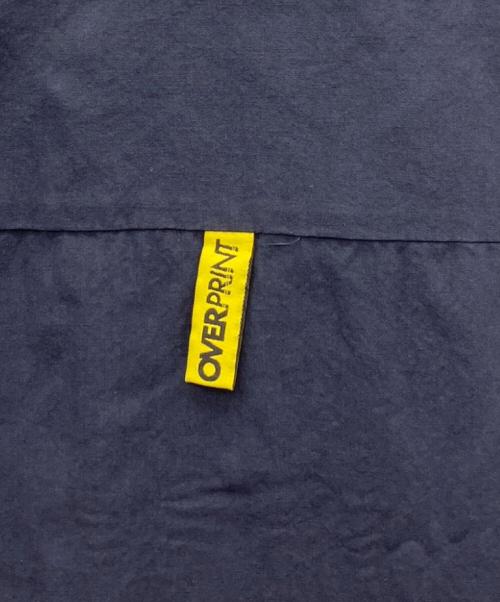 overprint（オーバープリント）overprint (オーバープリント) 半袖シャツ ネイビー サイズ:M 未使用品の古着・服飾アイテム