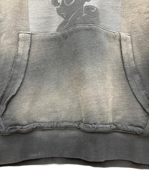 overprint（オーバープリント）overprint (オーバープリント) プルオーバーパーカー ブラック サイズ:XL 未使用品の古着・服飾アイテム