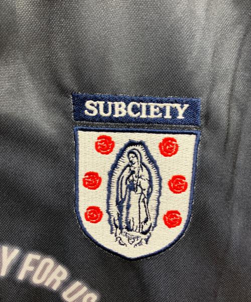 SUBCIETY（サブサエティ）SUBCIETY (サブサエティ) 長袖ポロシャツ ブラック サイズ:XL 未使用品の古着・服飾アイテム