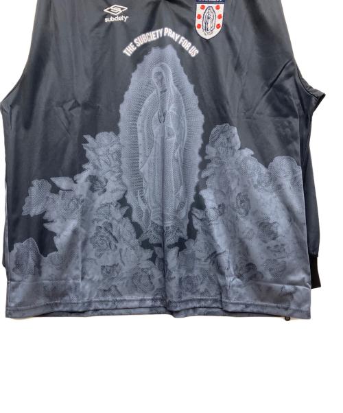SUBCIETY（サブサエティ）SUBCIETY (サブサエティ) 長袖ポロシャツ ブラック サイズ:XL 未使用品の古着・服飾アイテム