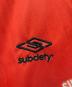 中古・古着 SUBCIETY (サブサエティ) 長袖ポロシャツ レッド サイズ:XL 未使用品：6000円