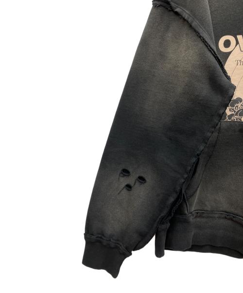 overprint（オーバープリント）overprint (オーバープリント) プルオーバーパーカー ブラック サイズ:XXL 未使用品の古着・服飾アイテム