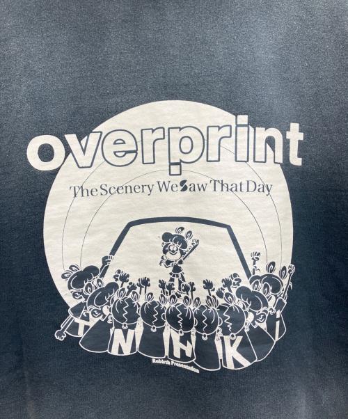 overprint（オーバープリント）overprint (オーバープリント) プルオーバーパーカー ブラック サイズ:XXL 未使用品の古着・服飾アイテム