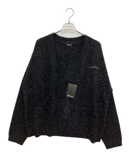 SUBCIETY（サブサエティ）SUBCIETY (サブサエティ) 薄手カーディガン ブラック サイズ:M 未使用品の古着・服飾アイテム