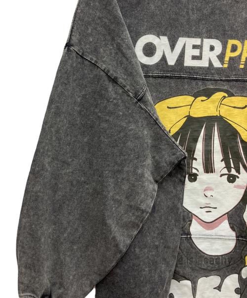 overprint（オーバープリント）overprint (オーバープリント) ロングスリーブTシャツ グレー サイズ:XL 未使用品の古着・服飾アイテム