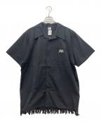 overprintオーバープリント）の古着「半袖シャツ」｜ブラック
