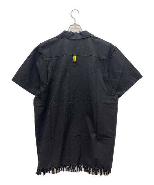 overprint（オーバープリント）overprint (オーバープリント) 半袖シャツ ブラック サイズ:XL 未使用品の古着・服飾アイテム