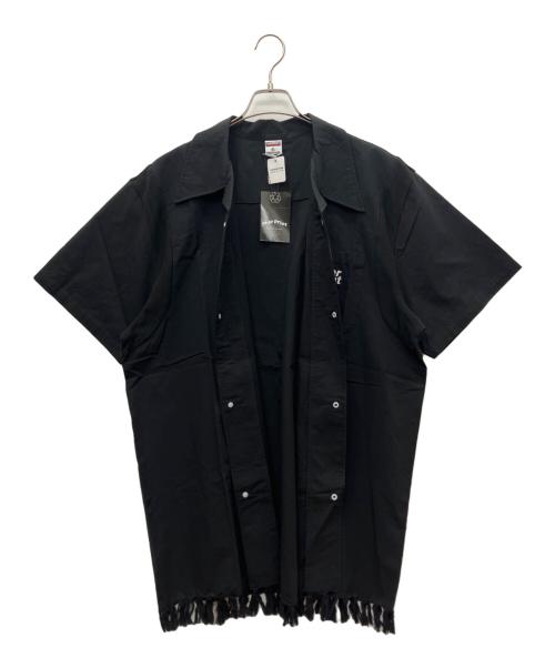 overprint（オーバープリント）overprint (オーバープリント) 半袖シャツ ブラック サイズ:XL 未使用品の古着・服飾アイテム