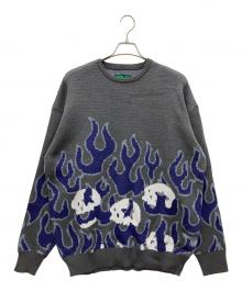 MAGICAL MOSH MISFITS（マジカルモッシュミスフィッツ）の古着「厚手ニット」｜グレー