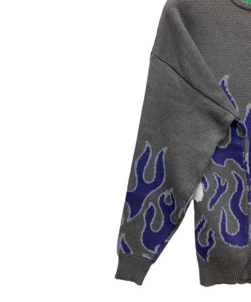 MAGICAL MOSH MISFITS（マジカルモッシュミスフィッツ）MAGICAL MOSH MISFITS (マジカルモッシュミスフィッツ) 厚手ニット グレー サイズ:M 未使用品の古着・服飾アイテム