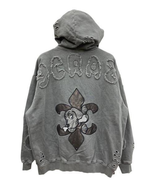 GALFY（ガルフィー）GALFY (ガルフィー) ジップパーカー グレー サイズ:XXL 未使用品の古着・服飾アイテム