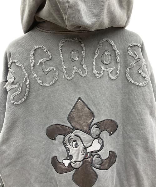 GALFY（ガルフィー）GALFY (ガルフィー) ジップパーカー グレー サイズ:XXL 未使用品の古着・服飾アイテム