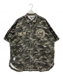 GALFY（ガルフィー）の古着「半袖シャツ」｜カーキ