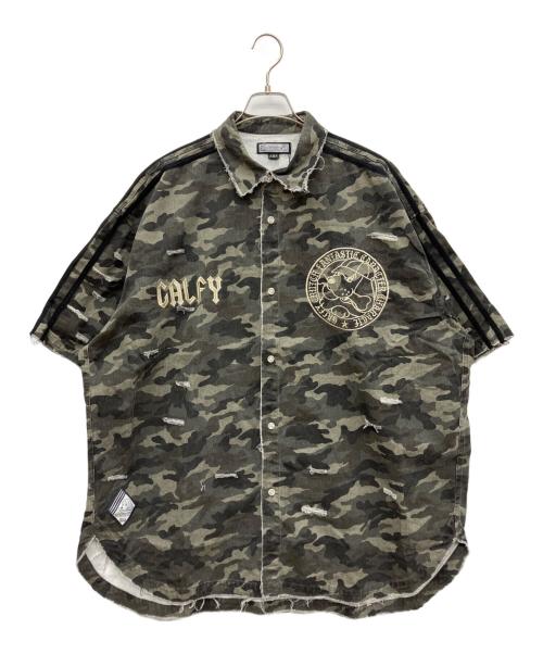 GALFY（ガルフィー）GALFY (ガルフィー) 半袖シャツ カーキ サイズ:XL 未使用品の古着・服飾アイテム