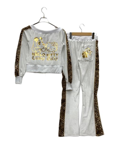 GALFY（ガルフィー）GALFY (ガルフィー) HELLO KITTY (ハローキティ) ジャージセット ホワイト サイズ:F 未使用品の古着・服飾アイテム