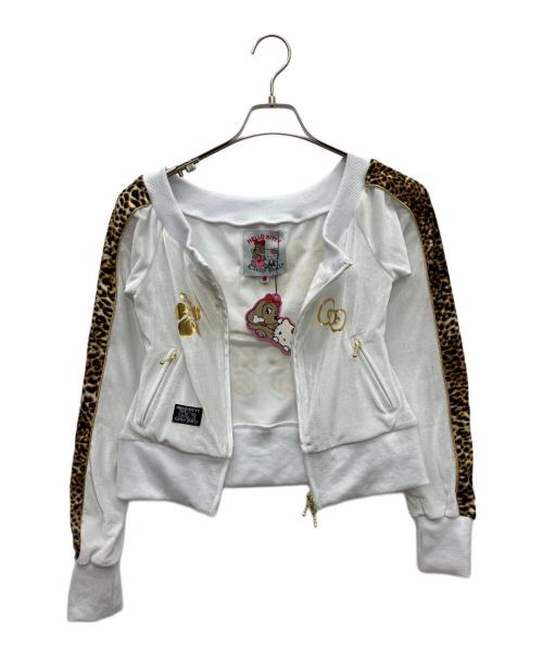 GALFY（ガルフィー）GALFY (ガルフィー) HELLO KITTY (ハローキティ) ジャージセット ホワイト サイズ:F 未使用品の古着・服飾アイテム
