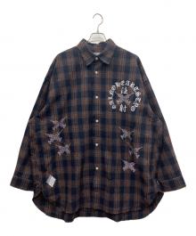 GALFY（ガルフィー）の古着「シャツジャケット」｜ブラック