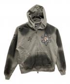 GALFYガルフィー）の古着「ジップパーカー」｜カーキ