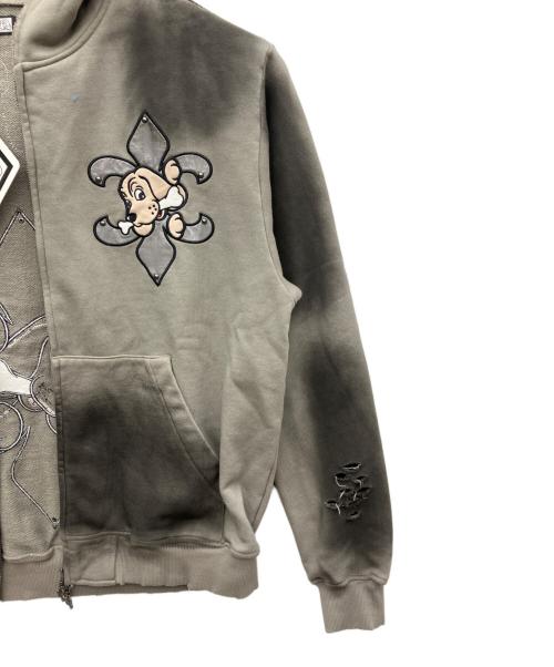 GALFY（ガルフィー）GALFY (ガルフィー) ジップパーカー カーキ サイズ:大型犬 未使用品の古着・服飾アイテム