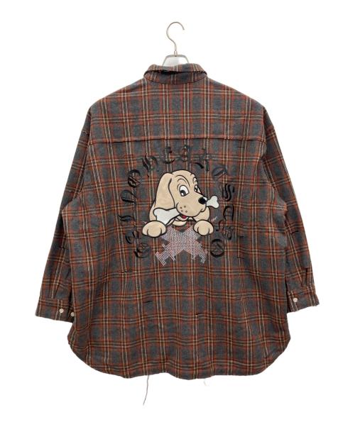 GALFY（ガルフィー）GALFY (ガルフィー) シャツジャケット ブラウン サイズ:XL 未使用品の古着・服飾アイテム
