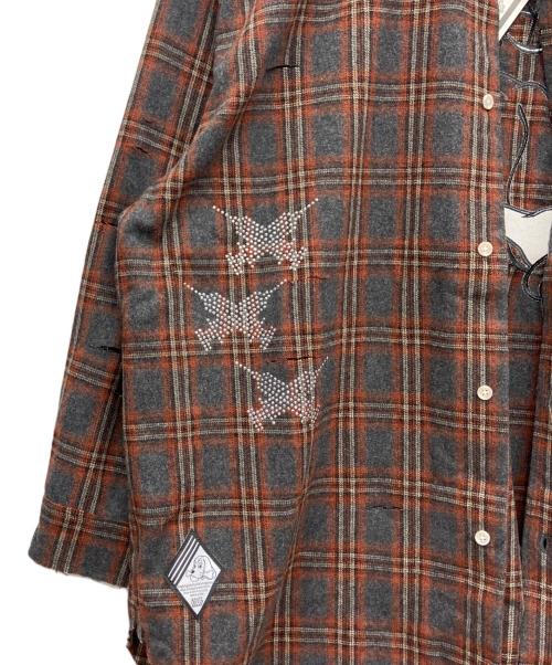 GALFY（ガルフィー）GALFY (ガルフィー) シャツジャケット ブラウン サイズ:XL 未使用品の古着・服飾アイテム