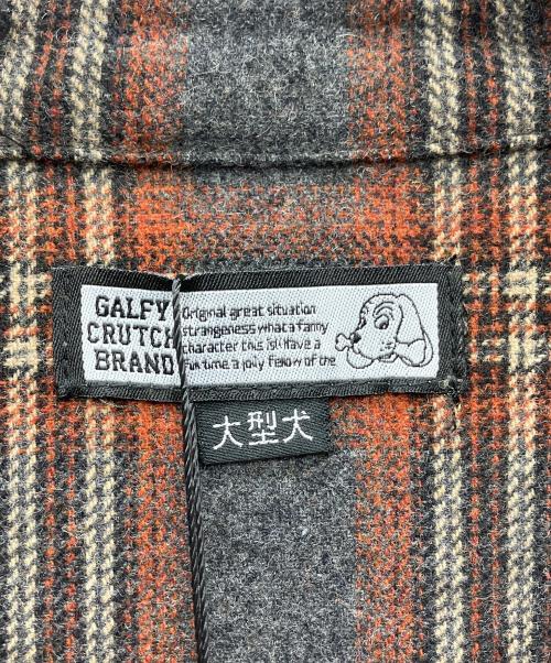 GALFY（ガルフィー）GALFY (ガルフィー) シャツジャケット ブラウン サイズ:XL 未使用品の古着・服飾アイテム