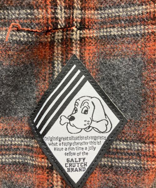 GALFY（ガルフィー）GALFY (ガルフィー) シャツジャケット ブラウン サイズ:XL 未使用品の古着・服飾アイテム
