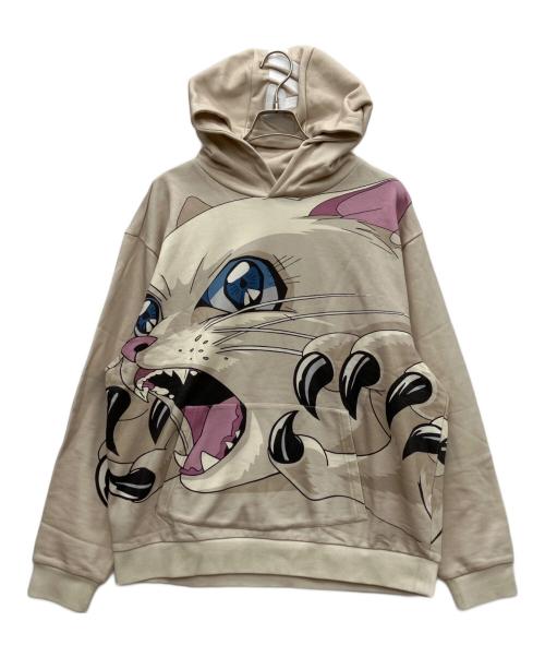 RIPNDIP（リップンディップ）RIPNDIP (リップンディップ) プルオーバーパーカー ベージュ サイズ:XL 未使用品の古着・服飾アイテム