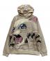 RIPNDIP（リップンディップ）の古着「プルオーバーパーカー」｜ベージュ