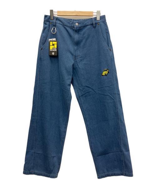 PUNK DRUNKERS（パンクドランカーズ）PUNK DRUNKERS (パンクドランカーズ) デニムパンツ インディゴ サイズ:SIZE M 未使用品の古着・服飾アイテム