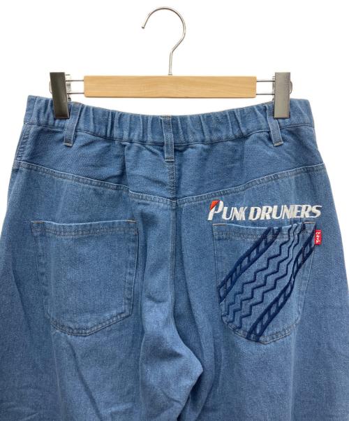 PUNK DRUNKERS（パンクドランカーズ）PUNK DRUNKERS (パンクドランカーズ) デニムパンツ インディゴ サイズ:SIZE M 未使用品の古着・服飾アイテム