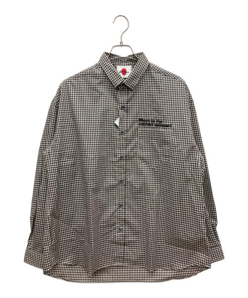 PUNK DRUNKERS（パンクドランカーズ）PUNK DRUNKERS (パンクドランカーズ) 長袖シャツ ブラック サイズ:SIZE L 未使用品の古着・服飾アイテム