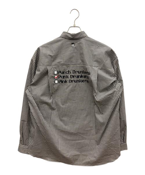PUNK DRUNKERS（パンクドランカーズ）PUNK DRUNKERS (パンクドランカーズ) 長袖シャツ ブラック サイズ:SIZE L 未使用品の古着・服飾アイテム