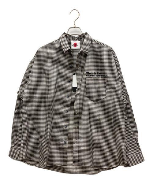 PUNK DRUNKERS（パンクドランカーズ）PUNK DRUNKERS (パンクドランカーズ) 長袖シャツ ブラック サイズ:SIZE L 未使用品の古着・服飾アイテム
