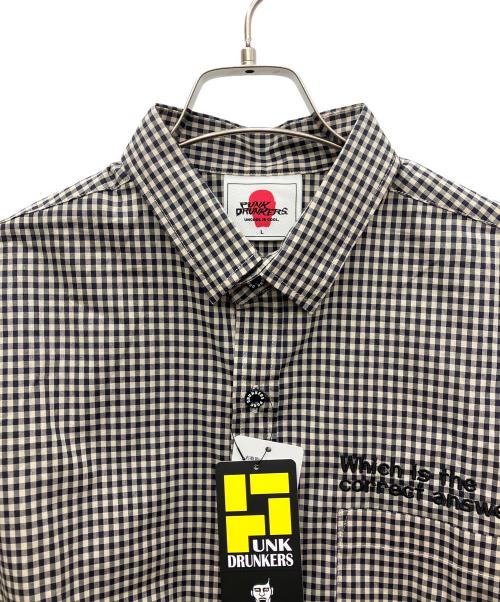 PUNK DRUNKERS（パンクドランカーズ）PUNK DRUNKERS (パンクドランカーズ) 長袖シャツ ブラック サイズ:SIZE L 未使用品の古着・服飾アイテム