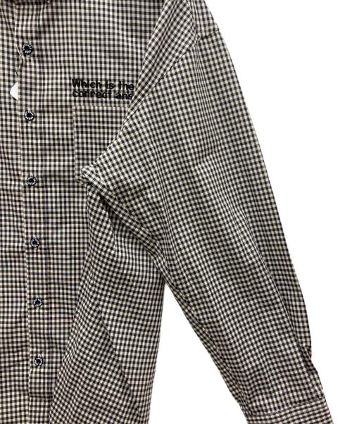 PUNK DRUNKERS（パンクドランカーズ）PUNK DRUNKERS (パンクドランカーズ) 長袖シャツ ブラック サイズ:SIZE L 未使用品の古着・服飾アイテム