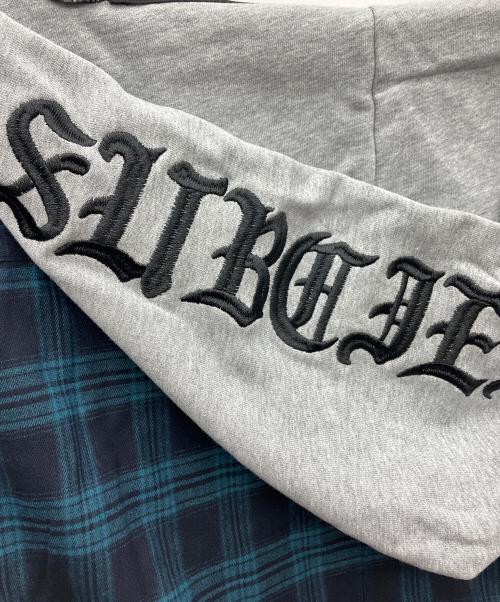 SUBCIETY（サブサエティ）SUBCIETY (サブサエティ) フーデットシャツ グリーン サイズ:M 未使用品の古着・服飾アイテム