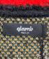 中古・古着 glamb (グラム) ニットスカジャン ブラック×ホワイト サイズ:MEDIUM 未使用品：25000円