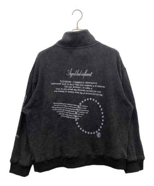 a good bad influence（アグッドバッドインフルエンス）a good bad influence (アグッドバッドインフルエンス) ジップアップスウェット ブラック サイズ:XL 未使用品の古着・服飾アイテム