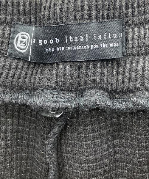 a good bad influence（アグッドバッドインフルエンス）a good bad influence (アグッドバッドインフルエンス) スウェットパンツ ブラック サイズ:XL 未使用品の古着・服飾アイテム