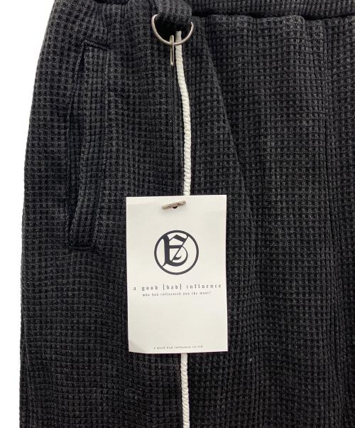 a good bad influence（アグッドバッドインフルエンス）a good bad influence (アグッドバッドインフルエンス) スウェットパンツ ブラック サイズ:XL 未使用品の古着・服飾アイテム