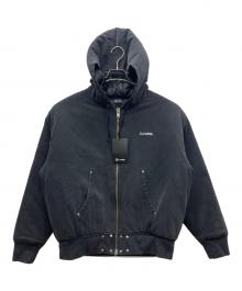 SUBCIETY（サブサエティ）の古着「フーデッドジャケット」｜ブラック