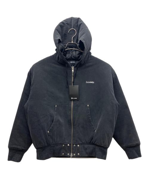 SUBCIETY（サブサエティ）SUBCIETY (サブサエティ) フーデッドジャケット ブラック サイズ:L 未使用品の古着・服飾アイテム