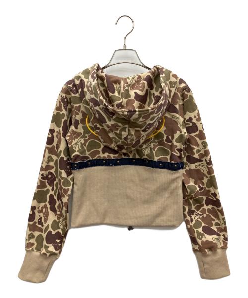 GALFY（ガルフィー）GALFY (ガルフィー) ハーフジップパーカー ベージュ サイズ:FREE 未使用品の古着・服飾アイテム