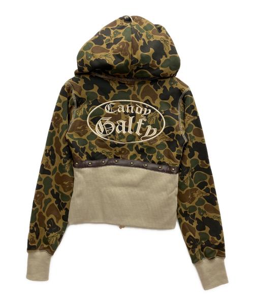 GALFY（ガルフィー）GALFY (ガルフィー) ハーフジップパーカー ベージュ サイズ:FREE 未使用品の古着・服飾アイテム