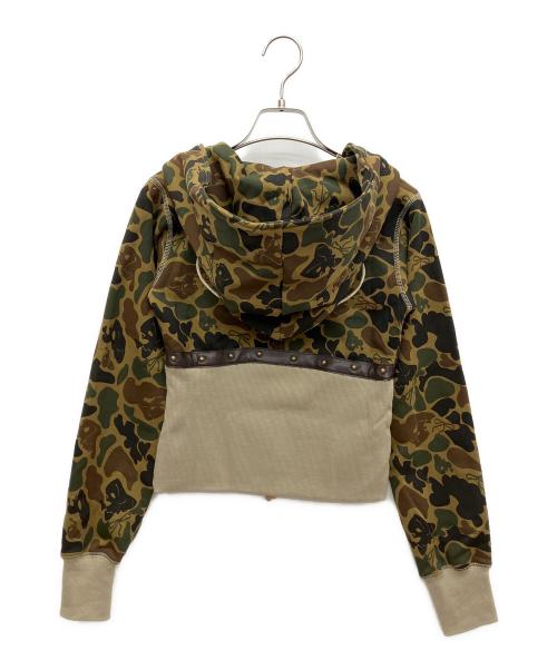 GALFY（ガルフィー）GALFY (ガルフィー) ハーフジップパーカー ベージュ サイズ:FREE 未使用品の古着・服飾アイテム