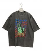 glambグラム）の古着「プリントTシャツ」｜グレー