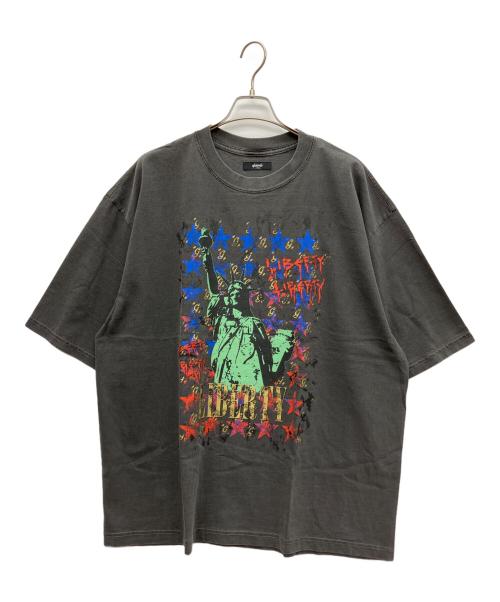 glamb（グラム）glamb (グラム) プリントTシャツ グレー サイズ:Ｌ 未使用品の古着・服飾アイテム